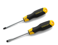 Juego de 2 destornilladores Cushion grip STANLEY