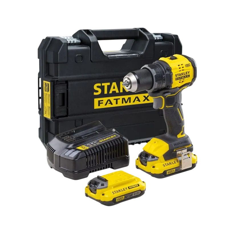 Taladro Percutor 1/2" 20V BL Stanley
