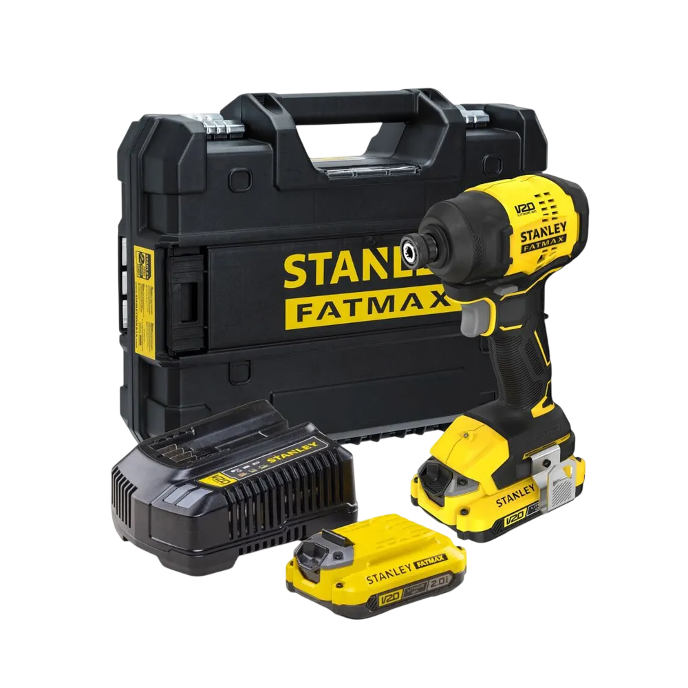 Atornillador de Impacto 1/4" 20V BL Stanley
