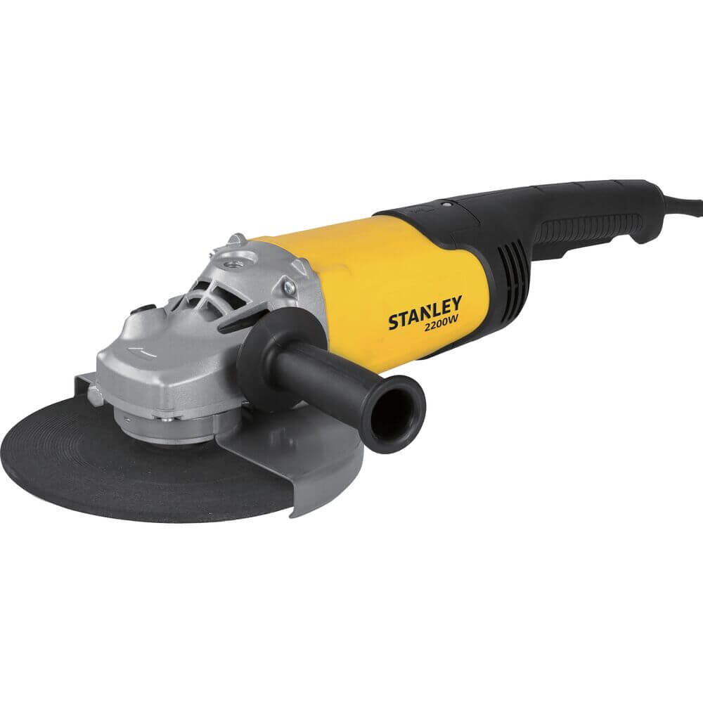 Pulidora Angular STANLEY 9” 2200W | Potente, Resistente y de Uso Profesional