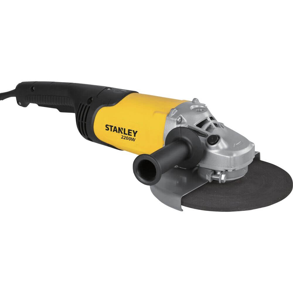 Pulidora Angular STANLEY 9” 2200W | Potente, Resistente y de Uso Profesional