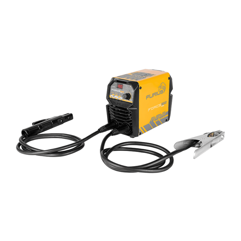 Soldador Inversor Furius Force 182 Cellulosic Mini 180A FW182CEL + Taladro Percutor Furius FD52 | ¡Promoción Especial!