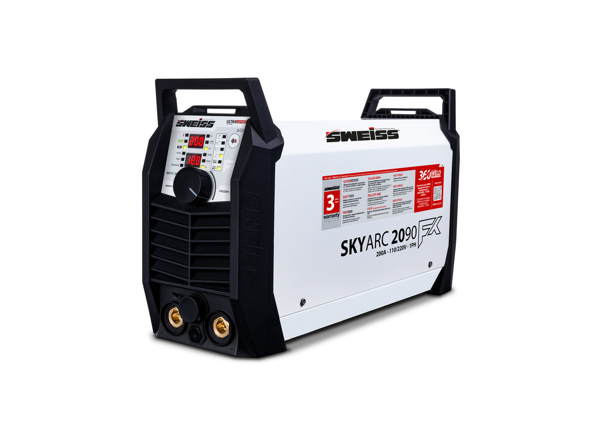 Soldador Inversor Skyarc 2090 FX 200A Industrial Sweiss SWA2090-SWEISS