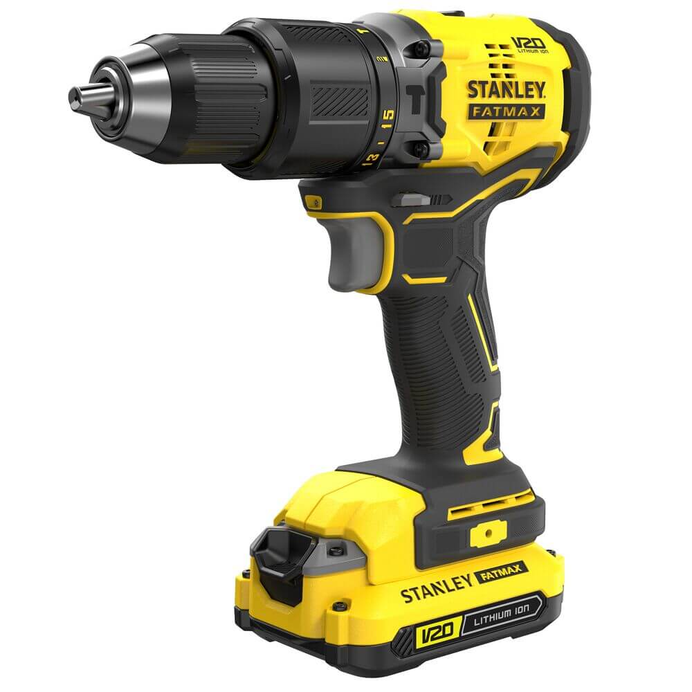 Taladro Percutor STANLEY 1/2” 20V Sin Escobillas | Eficiencia, Precisión y Potencia Portátil