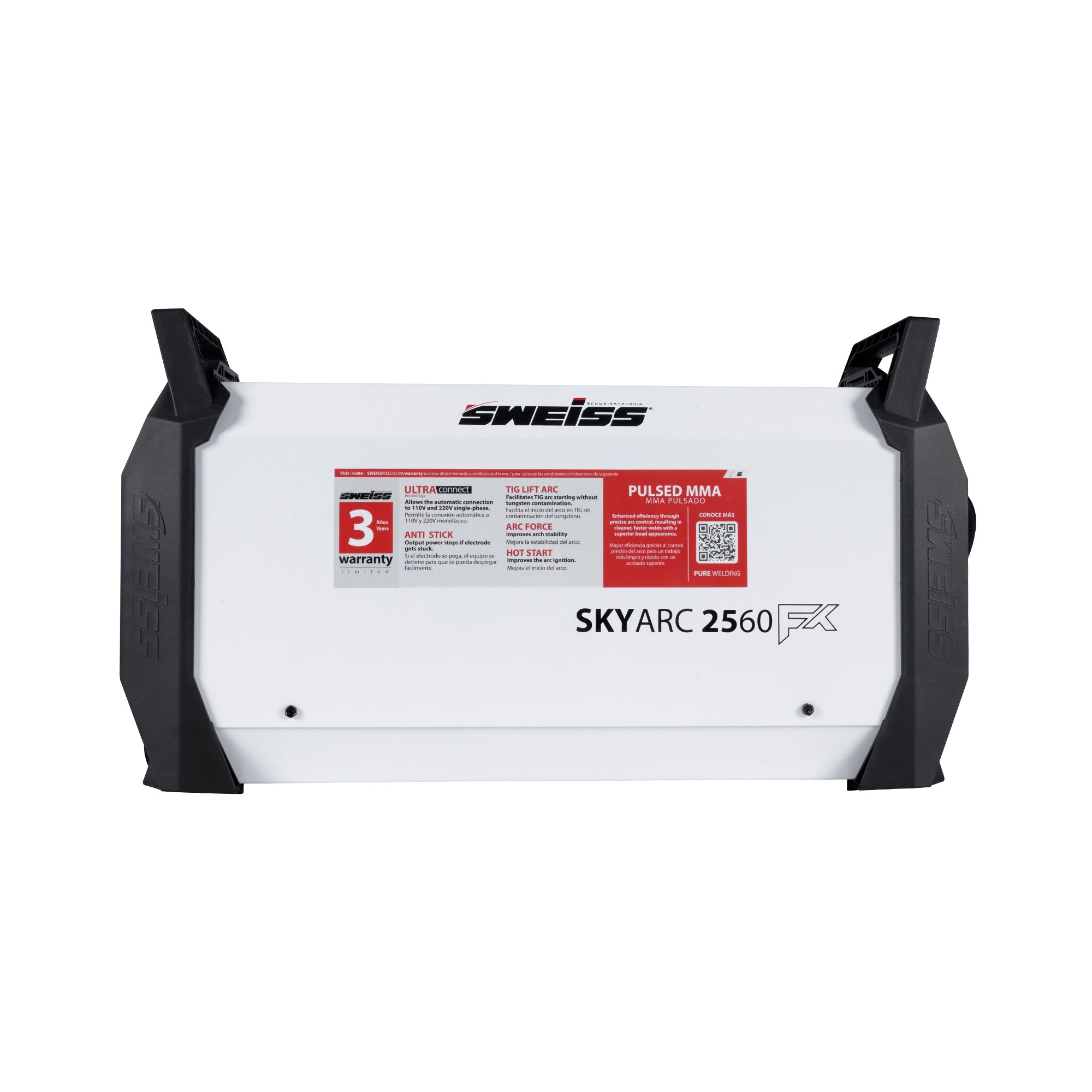 Soldador Inversor Skyarc 2560 FX 250A 110/220V Sweiss SWA2560-SWEISS