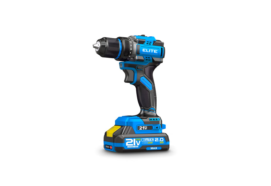Taladro Percutor Inalámbrico Brushless 21V 60Nm Elite XID2160K-ELITE ¡PROMOCIÓN FERIA FERRETERA!