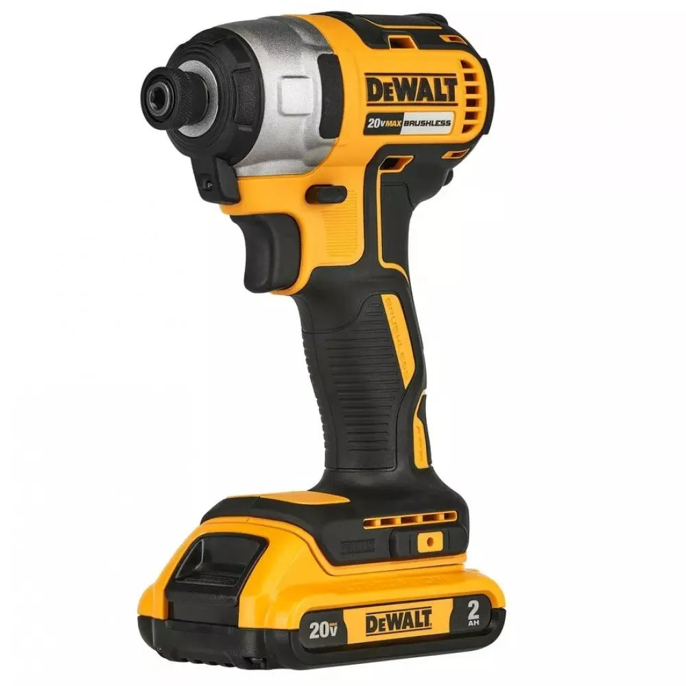 Combo Taladro Percutor 1/2" + Atornillador de Impacto 1/4" 20V DEWALT DCK276D2-B3A + Batería 4.0Ah DCB204 + Set de 14 Puntas DWPVTC14 | ¡Promoción Especial!