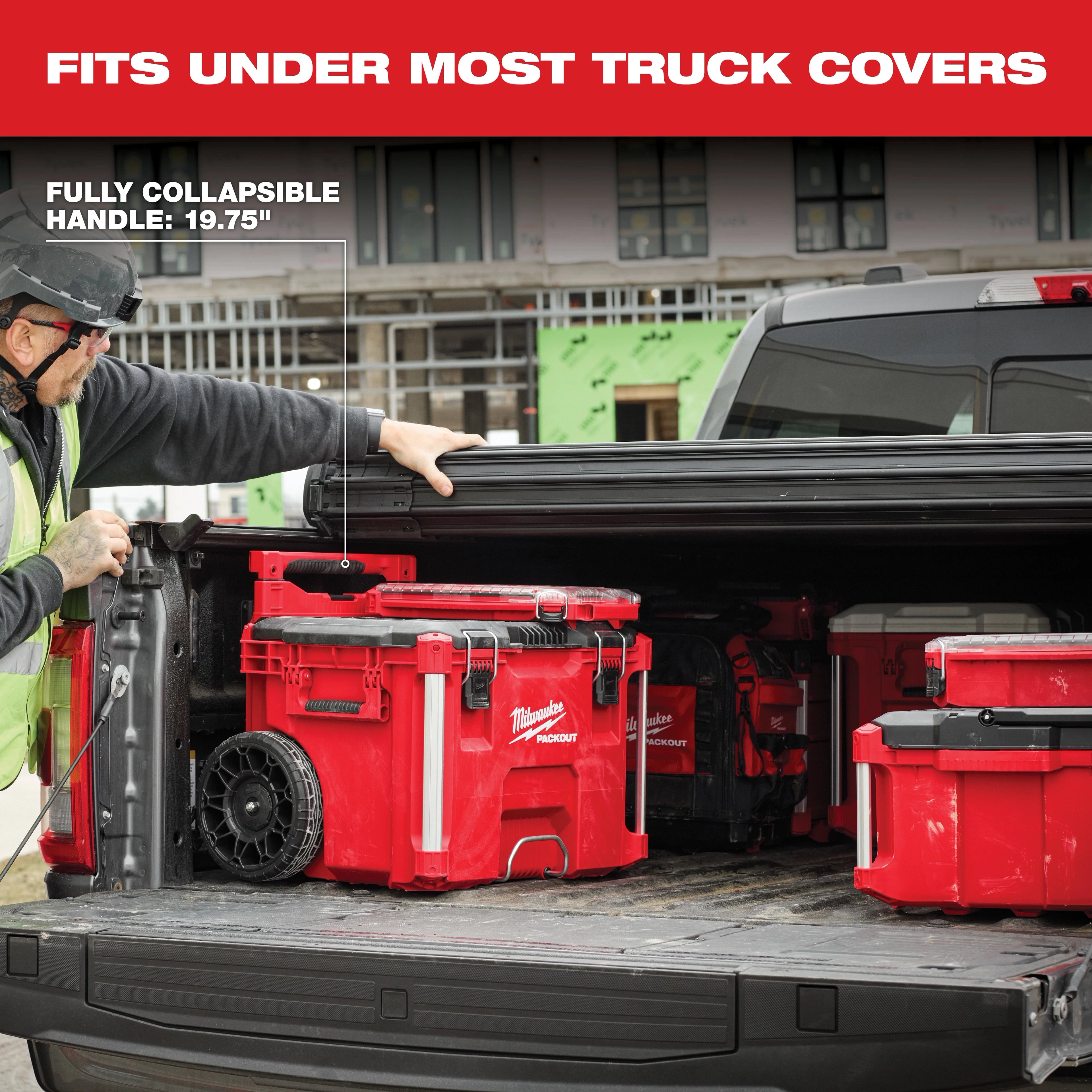 Caja de Herramientas PACKOUT con Ruedas Milwaukee 48228427 ¡PROMOCIÓN FERIA FERRETERA!