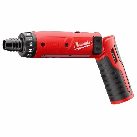 Atornillador de Pivote 1/4” 4V Incluye 2 Baterias y Cargador Milwaukee 2101-22 ¡PROMOCIÓN FERIA FERRETERA!