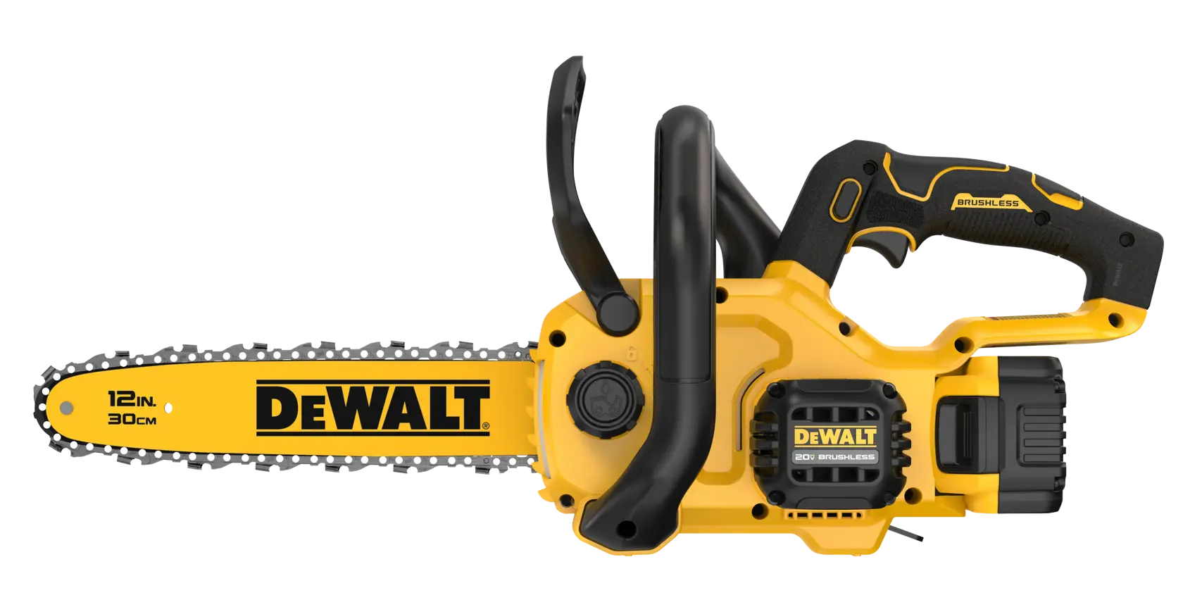 Motosierra 20V 12" con 1 Bateria de 5.0 AH y Cargador Dewalt DCCS621P1 ¡PROMOCIÓN FERIA FERRETERA!