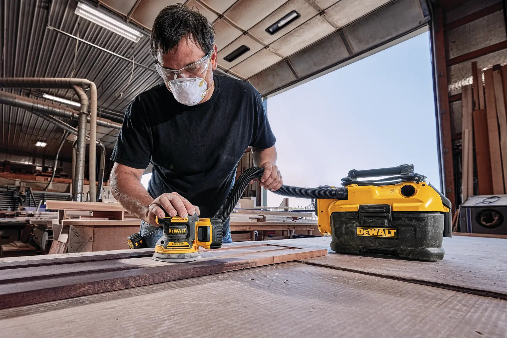 Lijador R/orbital BL VV 20V Dewalt DCW210B ¡PROMOCIÓN FERIA FERRETERA!