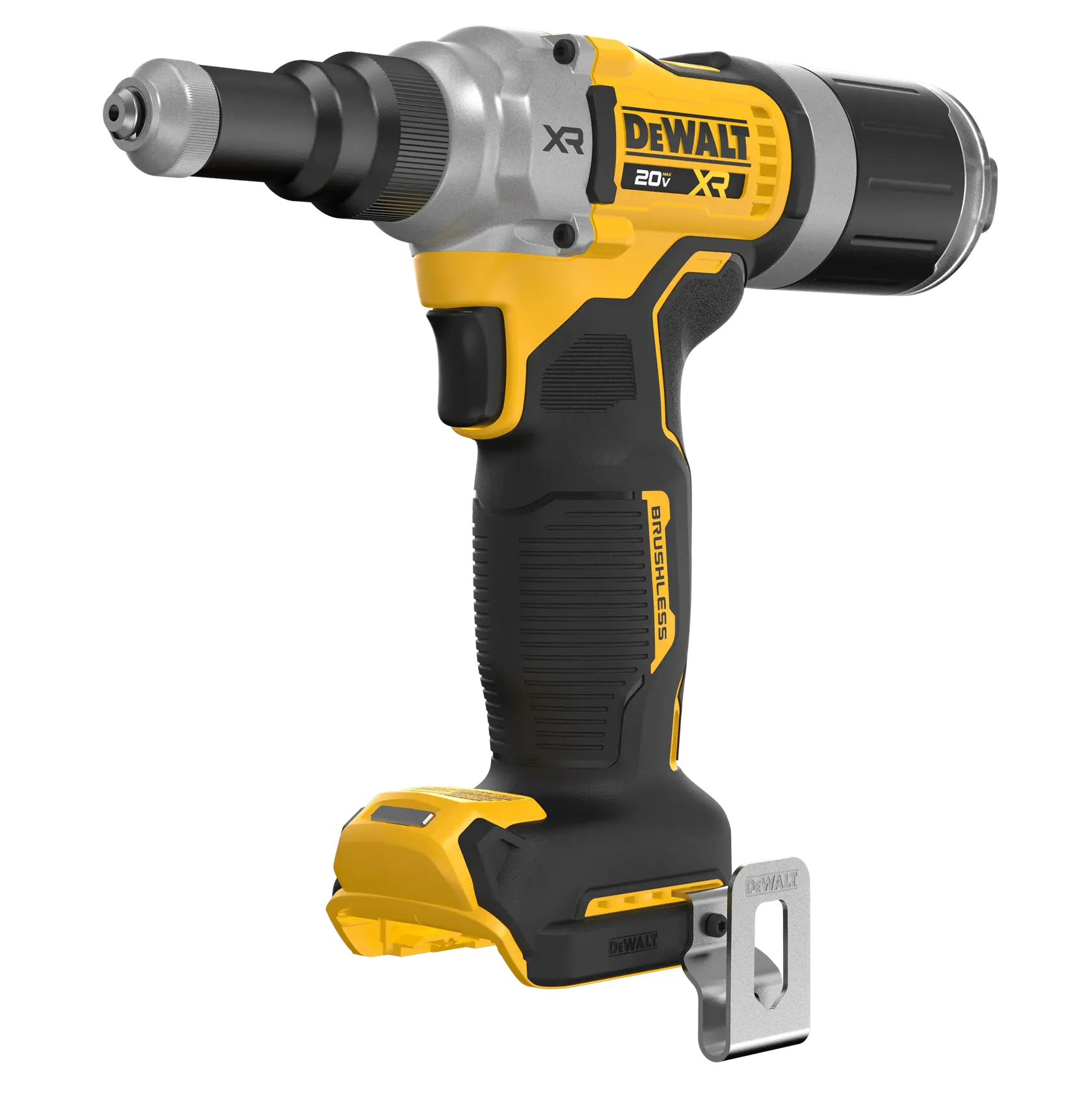 Remachadora 20V ¼” Incluye 2 Baterias de 2.0AH y Cargador Dewalt DCF414D2-B3 ¡PROMOCIÓN FERIA FERRETERA!