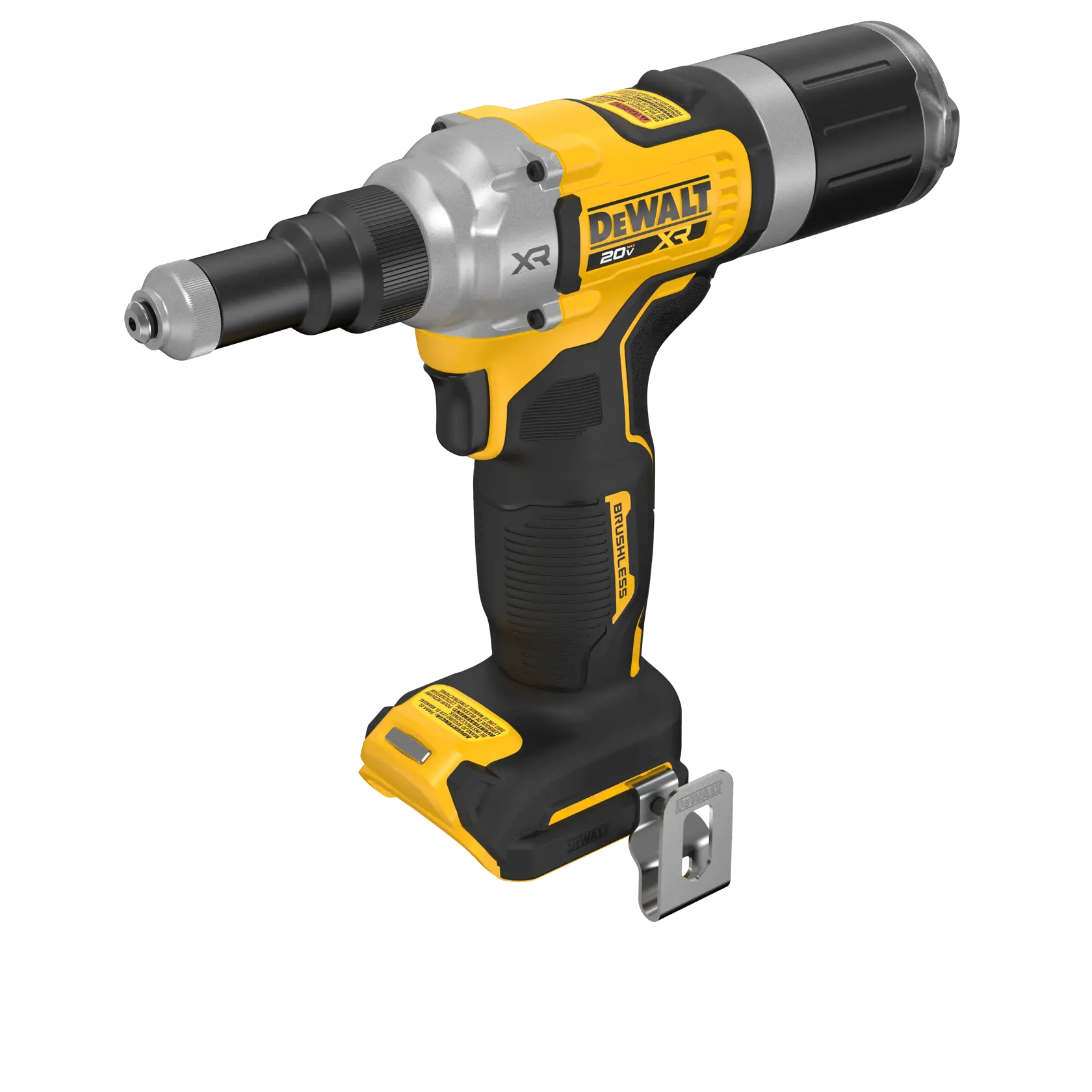 Remachadora 20V ¼” Incluye 2 Baterias de 2.0AH y Cargador Dewalt DCF414D2-B3 ¡PROMOCIÓN FERIA FERRETERA!