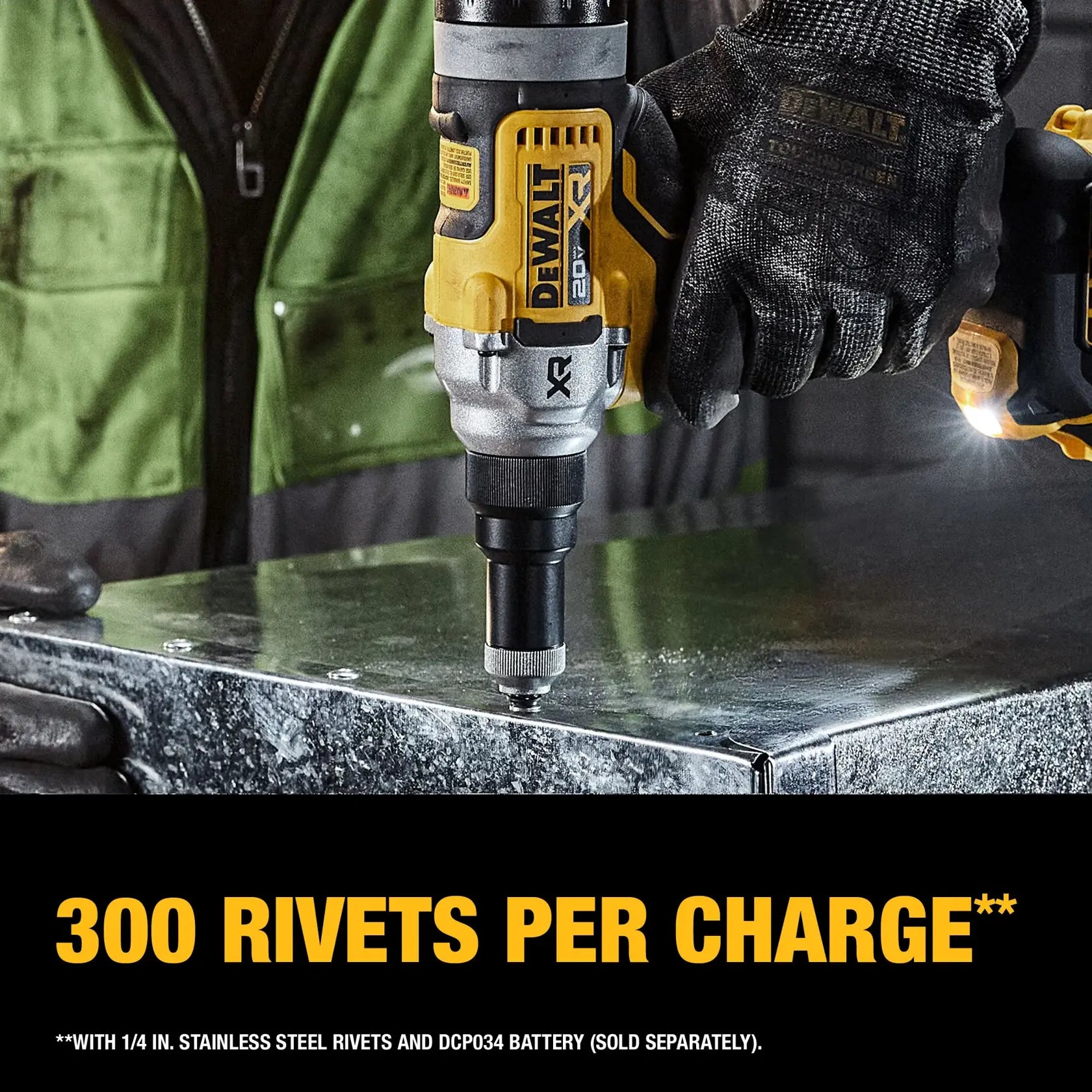 Remachadora 20V ¼” Incluye 2 Baterias de 2.0AH y Cargador Dewalt DCF414D2-B3 ¡PROMOCIÓN FERIA FERRETERA!