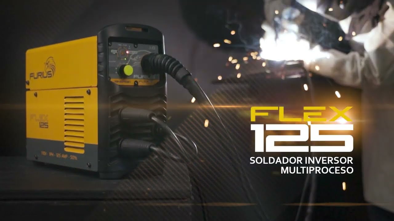 Soldador Inversor Multiproceso Furius FW125 + Taladro Percutor Furius FD52 | ¡Promoción Especial!