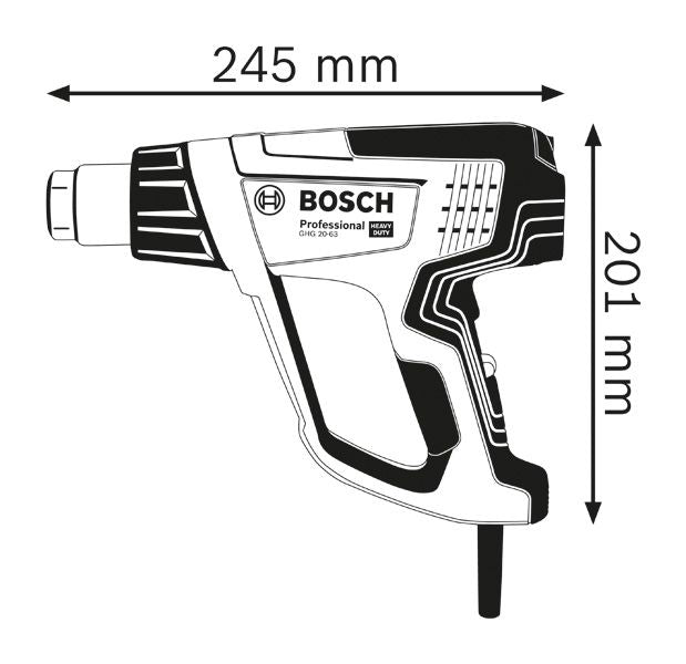 GHG20-63 Pistola de Calor BOSCH