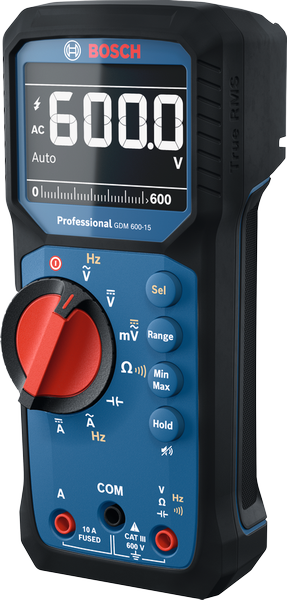 Multimetro Digital True Rms Bosch GDM600-15 ¡PROMOCIÓN FERIA FERRETERA!