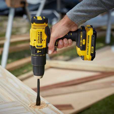 Stanley SCD711C2K-B3 Taladro Percutor 20 V + 2 Baterías 1,5 Ah Kit – PROMOCIÓN BLACK FRIDAY