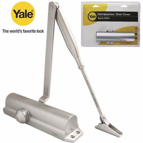 Cierra Puerta Yale 2234 Plata 80 kg | ¡Promoción Aniversario!