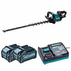 Cortasetos Makita XGT 40V 750mm + 2 Baterías 4.0Ah y Cargador – UH007GM201