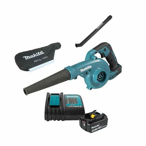 Sopladora Inalámbrica 18V LXT Makita + Batería 3.0Ah + Cargador + Set de 21 Piezas Makita | ¡Promoción Especial! - 0