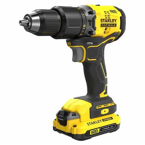 Taladro Percutor 1/2" 20V Brushless STANLEY SBD715C2K-B3 + Bolsa para Herramientas STANLEY STST512114LA | ¡Promoción Especial! - 0