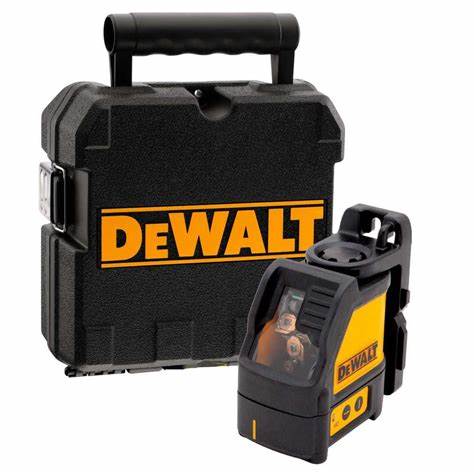 Nivel Láser Autonivelante de Cruz DEWALT DW088K + Set de 14 Puntas DWPVTC14 | ¡Promoción Especial!