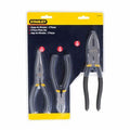 Juego de Alicates Electricista 3 Piezas STANLEY 90-162LA | ¡Promoción Especial!